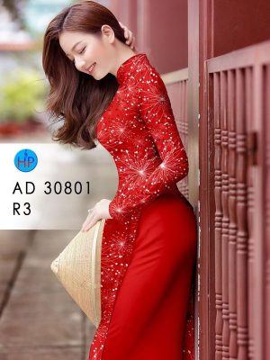 Vải Áo Dài Hoa Bồ Công Anh AD 30801 31